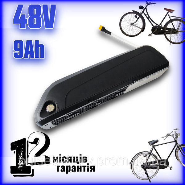 Батарея 48В 9А*ч в боксе для электровелосипеда | Основа Panasonic 2612914075 фото