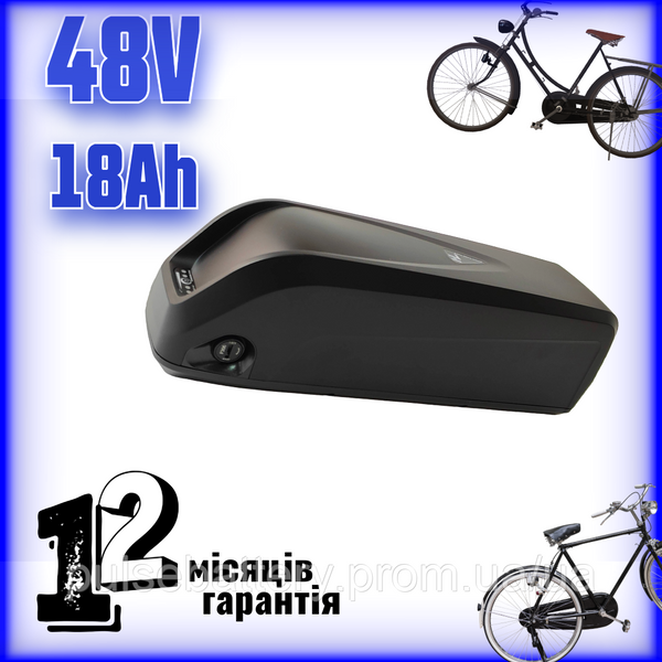 Акумуляторна батарея 48v 18ah для електровелосипеда в корпусі | Li-ion Panasonic 2616825325 фото