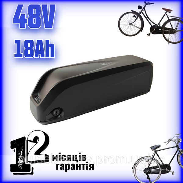 Акумуляторна батарея 48v 18ah для електровелосипеда в корпусі | Li-ion Panasonic 2616825325 фото