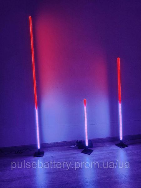 Торшерный LED RGB светильник с металлическим корпусом, Bluetooth управлением и музыкальной подсветкой (50 см / 1 м / 1.5 м) 2710302884 фото