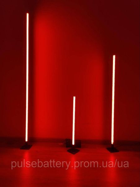 Торшерный LED RGB светильник с металлическим корпусом, Bluetooth управлением и музыкальной подсветкой (50 см / 1 м / 1.5 м) 2710302884 фото