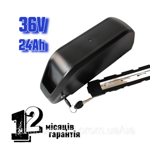 Аккумулятор 36V 24Ah Li-ion для электровелосипеда в боксе Samsung 18650 2577317522 фото