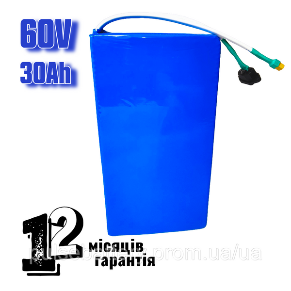 Аккумулятор 60v 30а/ч для электровелосипеда 18650 Samsung 2577329277 фото
