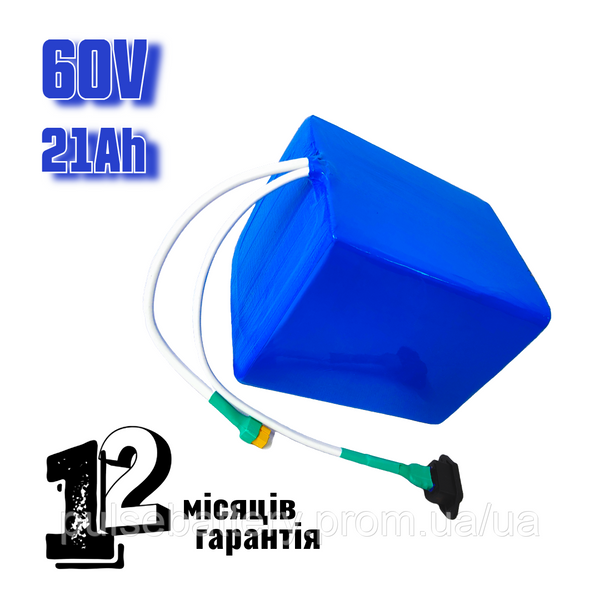Акумулятор 60v 21а/ч для електровелосипеда 18650 Samsung 2578270980 фото