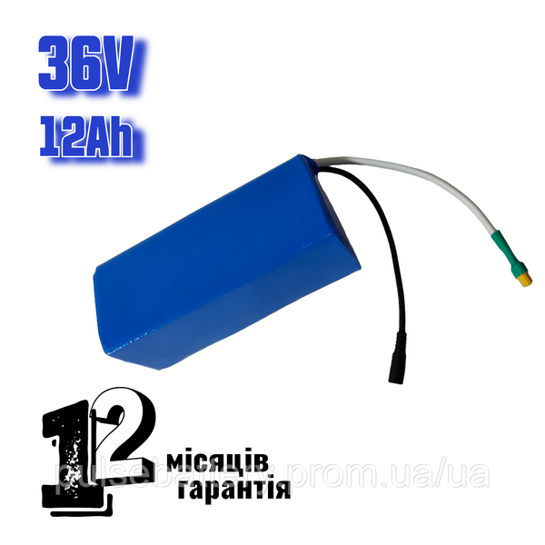 Аккумулятор 36V 12Ah Panasonic 18650 Li-ion для электровелосипеда в термоусадке 2578313405 фото