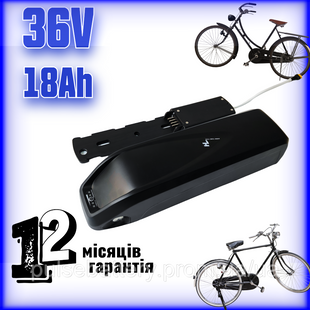 Аккумулятор 36V 18Ah Li-ion в боксе для электровелосипеда (элементы Samsung) 2610686561 фото