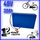 Аккумулятор 48V 30Ah для электровелосипеда или самоката (элементы Panasonic) 2601093531 фото 1
