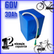 Аккумуляторная батарея 60V 30Ah Panasonic 18650 (Li-ion) в термоусадке для электроскутера / электромотоцикла 2602856264 фото 3